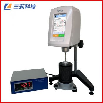 NDJ-1C-T觸摸屏數顯布氏粘度計 熱熔膠高溫旋轉粘度計