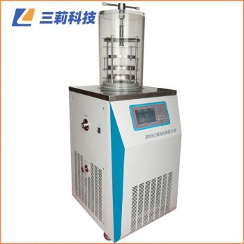 LGJ-18壓蓋型冷凍干燥機 存儲凍干數(shù)據實驗凍干機