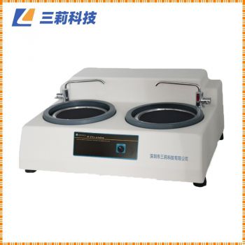 SLM-2金相試樣手動雙盤臺式預磨機-報價,參數,性能,圖片