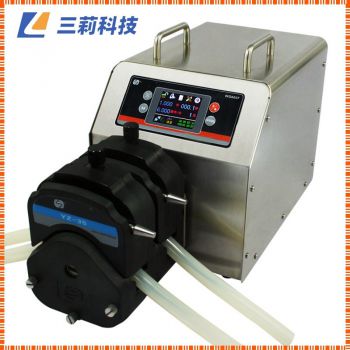 100-500mL生產(chǎn)灌裝蠕動泵 WG600F工業(yè)分配型蠕動泵