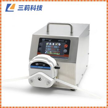 30-80ml生產(chǎn)灌裝泵 WT600F分配型智能蠕動泵
